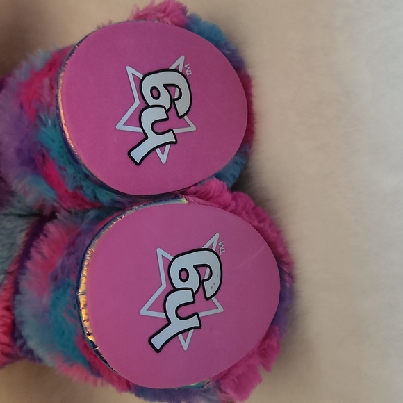 Build A Bear 18" Heartables Kiki Panda Safari Stripe Pink Purple Blue BAB - Picture 6 of 12